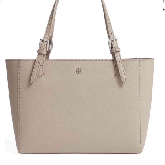 Tory Burch Handbags - Used Tory Burch Small York Tote in Grey